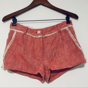Elizabeth and James tweed shorts